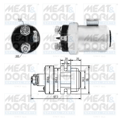 Solenoid Switch, starter